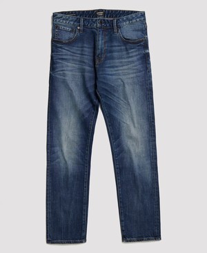 Superdry 04 Daman Straight Férfi Farmer Kék | LRICN5910